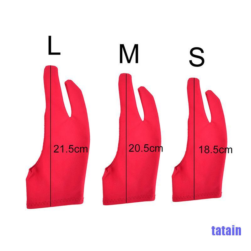 1 Găng Tay Vẽ Đồ Họa Hai Ngón Chống Bẩn Cho Họa Sĩ &amp; Bút Vẽ