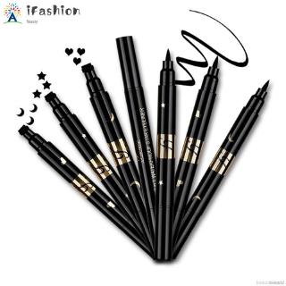 Stamp Eyeliner Double Head Long Lasting Waterproof Smudge-Proof Seal Eyeliner Eye Makeup