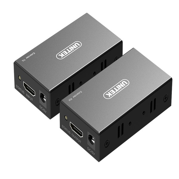 Bộ nối dài HDMI 60m to Lan Unitek V100A - Unitek V100A