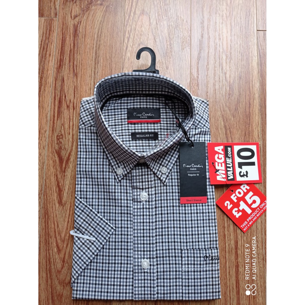 [có sẵn] các mẫu áo sơ mi nam Pierre Cardin săn sale từ London UK cao cấp cộc tay dáng công sở chính hãng | BigBuy360 - bigbuy360.vn