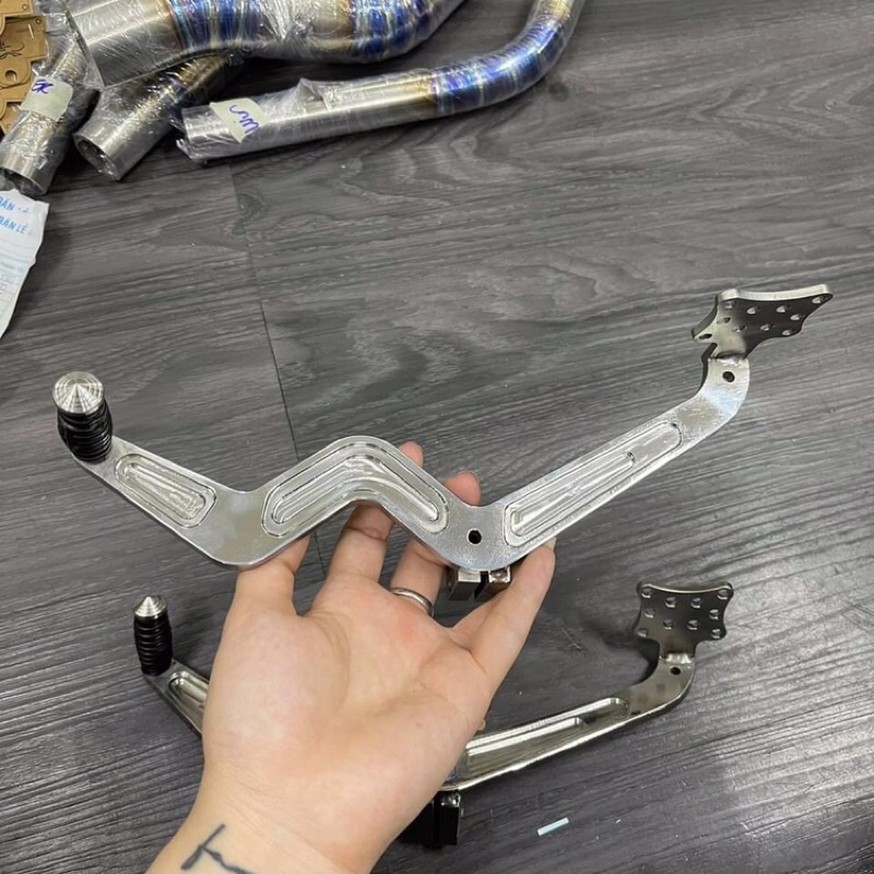 Cần số inox salaya loại dày 4ly