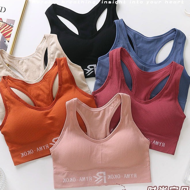 Aó Bra Tập Gym Nữ Khóa Cài Hàng Dêt Quảng Châu Freesize Bin Sports A152