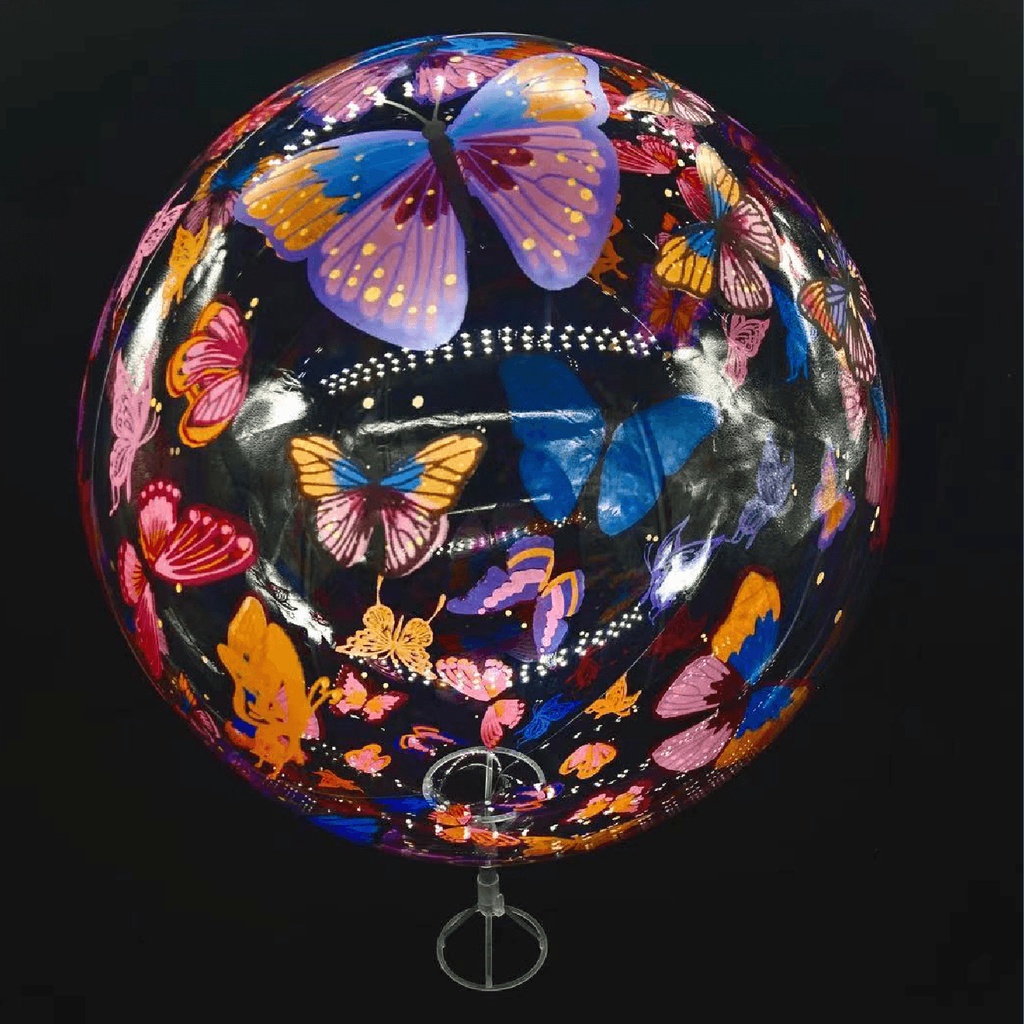 Bong Bóng Trong Suốt 20inch In Họa Tiết Dùng Trang Trí Tiệc Cưới