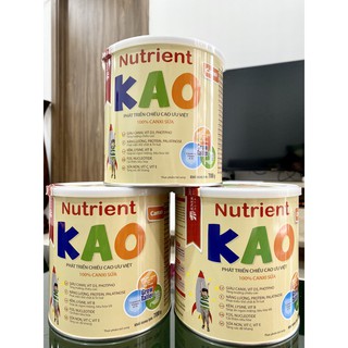 SỮA NUTRIENT KAO CHO TRẺ TỪ 1-6 TUỔI [HSD 2022]