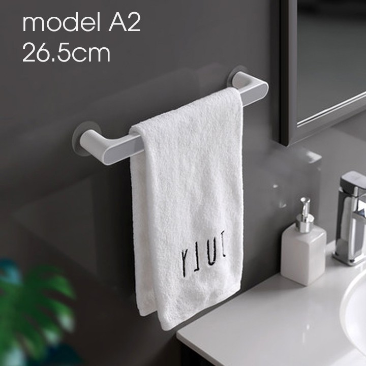 Giá treo khăn 𝐅𝐑𝐄𝐄𝐒𝐇𝐈𝐏 đồ đa năng phòng tắm ecoco size 26.5cm móc treo khăn nhà tắm dây phơi khăn nhà tắm