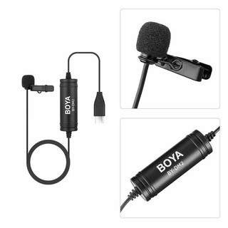 Micro thu âm cài áo Boya BY-DM2 Cổng Type C (FB242)