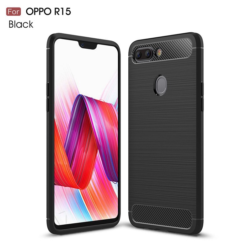 Ốp lưng điện thoại thời trang bằng Silicone mềm chống sốc cho OPPO F9 F11 A8 A31 2020 A7 A5S realme 6 pro A5 A9 2020 Pro