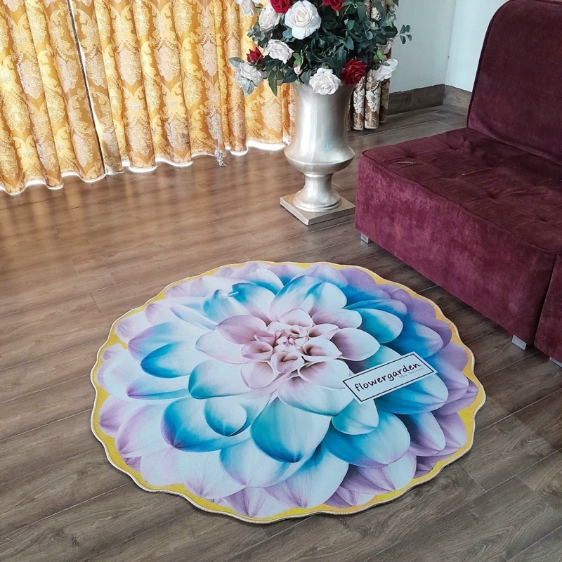 Thảm trải sàn trang trí phòng khách, phòng ngủ, derco chụp hình- Kanta store