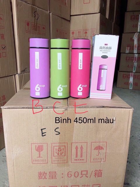 Bình nhiệt 6 oup lõi thủy tinh 450ml