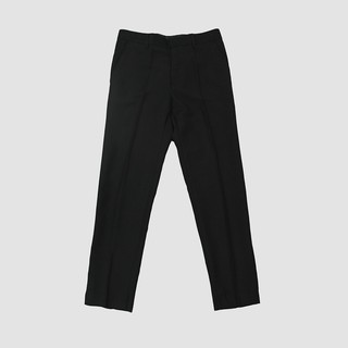 Quần âu nam màu đen trơn UNCLÉ Under Crack Trousers