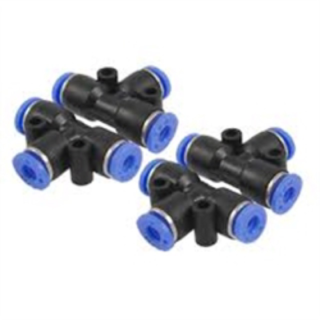 Sản phẩm gia đình làm: Cút nối nhanh T các cỡ 4 5 6 8 10 12