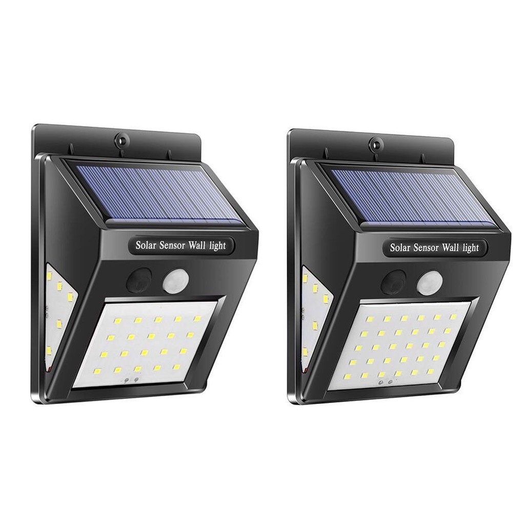 Đèn LED năng lượng mặt trời 40 bóng cảm ứng chuyển động chống thấm nước