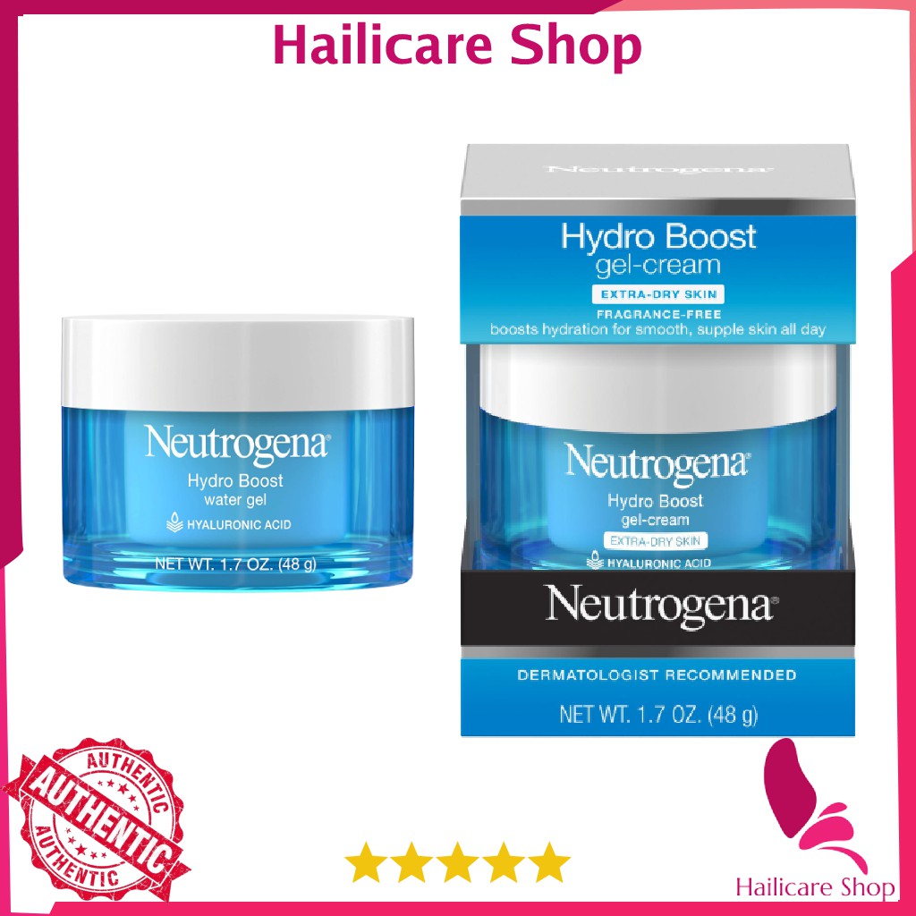 [Nhập Mỹ] Kem Dưỡng Neutrogena Hydro Boost Water Gel Face Moisturizer/ Gel Cream