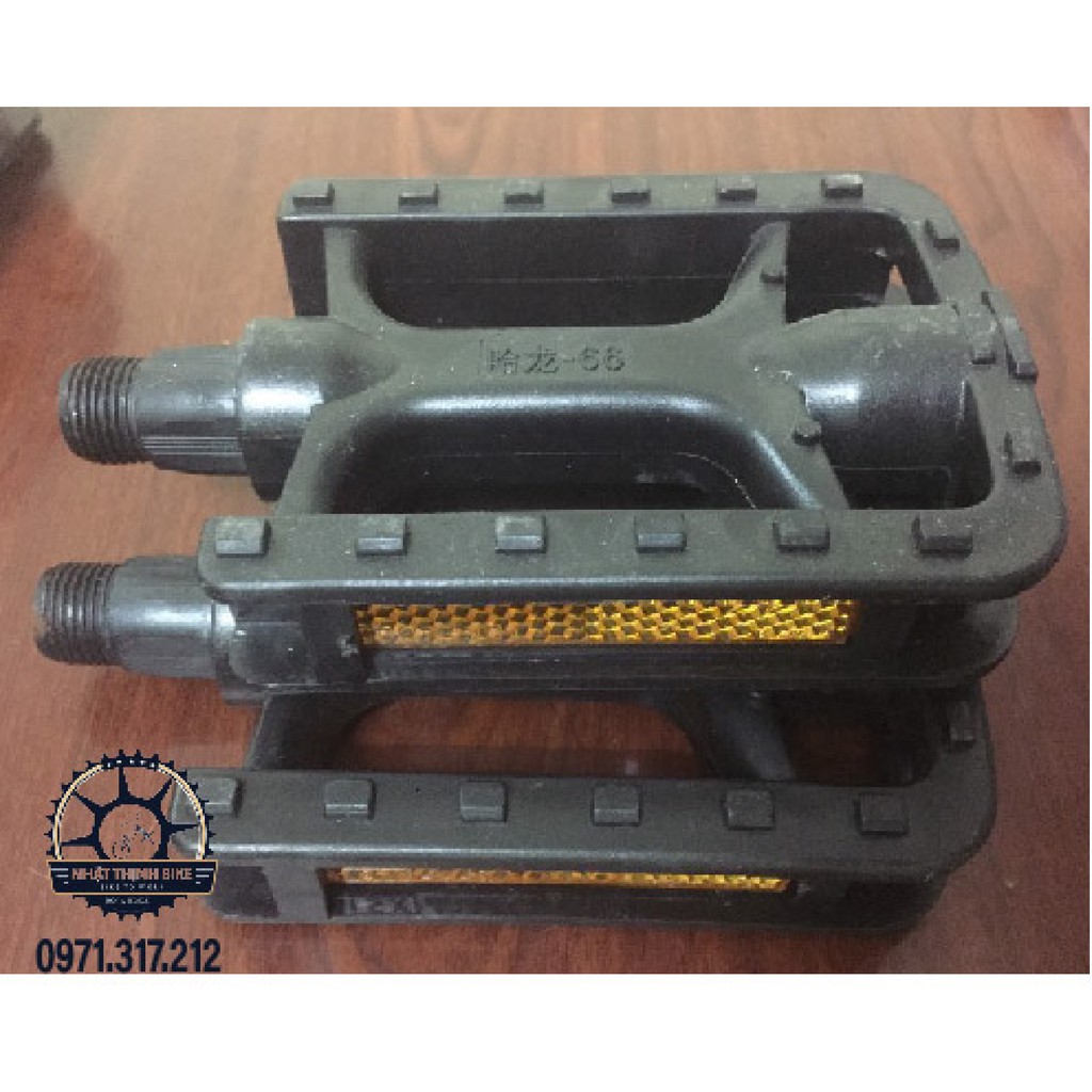 Bàn đạp xe đạp pedal xe đạp nhựa lắp xe mini xe địa hình