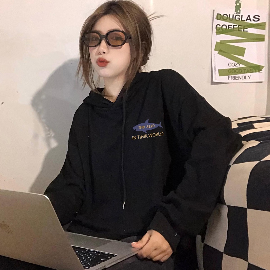 ÁO HOODIE NAM NỮ FORM RỘNG COOL NGẦU