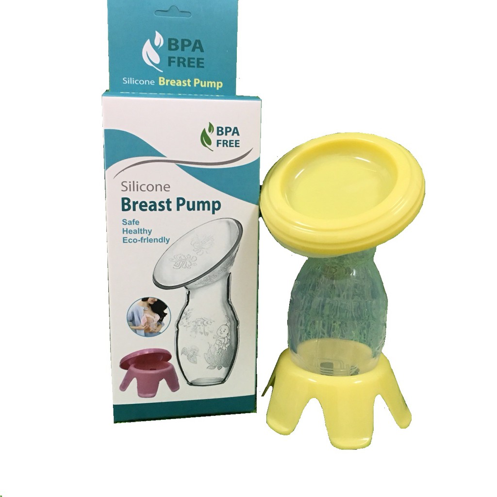 Bình hứng sữa silicon cho mẹ