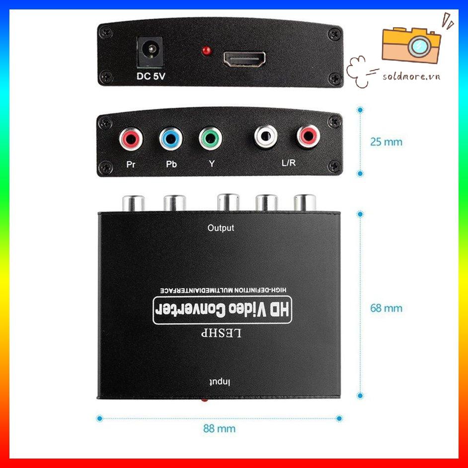 Bộ Chuyển Đổi Âm Thanh / Video Hdmi-Compatible Sang Rgb Comppr