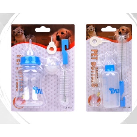 BỘ BÌNH SỮA CHO CHÓ MÈO PET THÚ CƯNG Loại 150ml 60ML