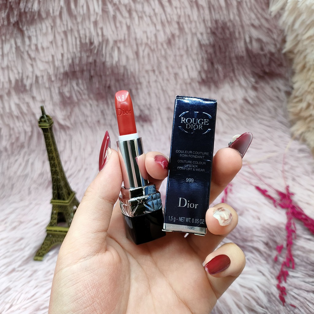 Son Dior Rouge Dior mini 1.5g Cao Cấp Mềm Mại Tự Tin, Đơn Giản nhưng Quyến Rũ