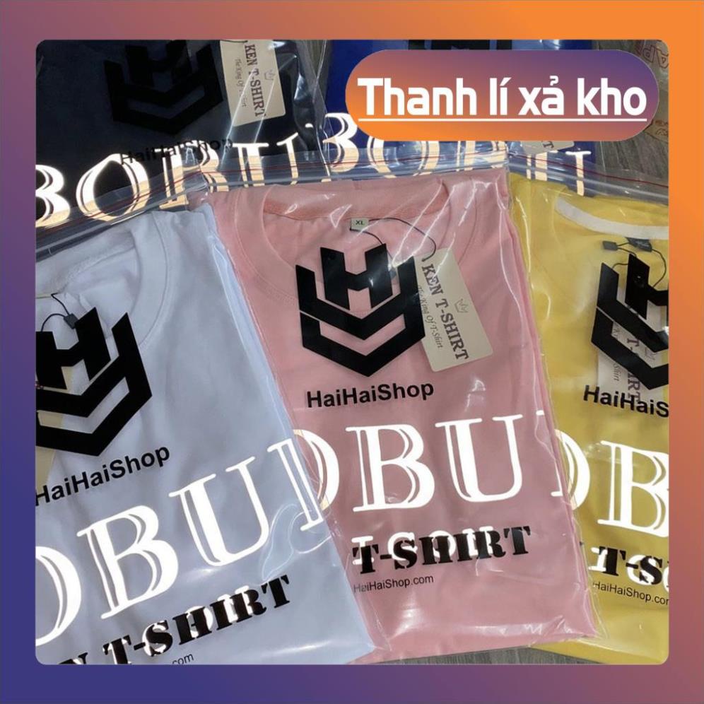 Áo Thun Phản Quang BOBUICotton 75% Form Rộng Unisex Nam Nữ Rẻ Đẹp HaiHaiShop, Ken T-Shirt.