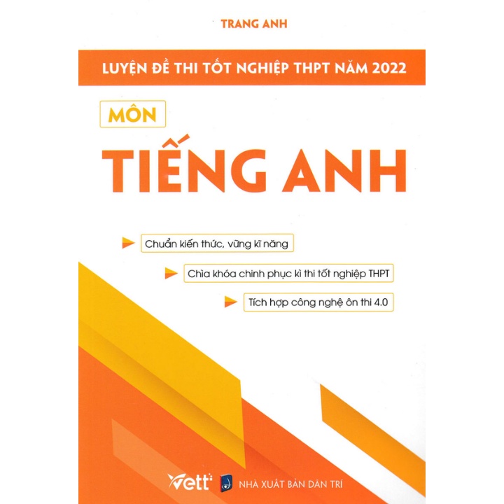 Sách - Luyện Đề Thi Tốt Nghiệp THPT Năm 2022 - Môn Tiếng Anh