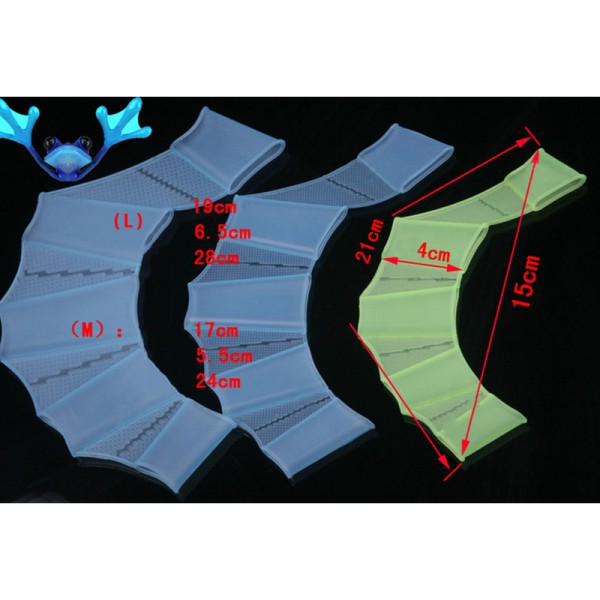 Màng bơi silicon dạng màng chân vịt