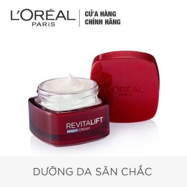 Kem Dưỡng Đêm Săn Chắc Da Và Giảm Nếp Nhăn LOreal Paris Revitalift 50ml