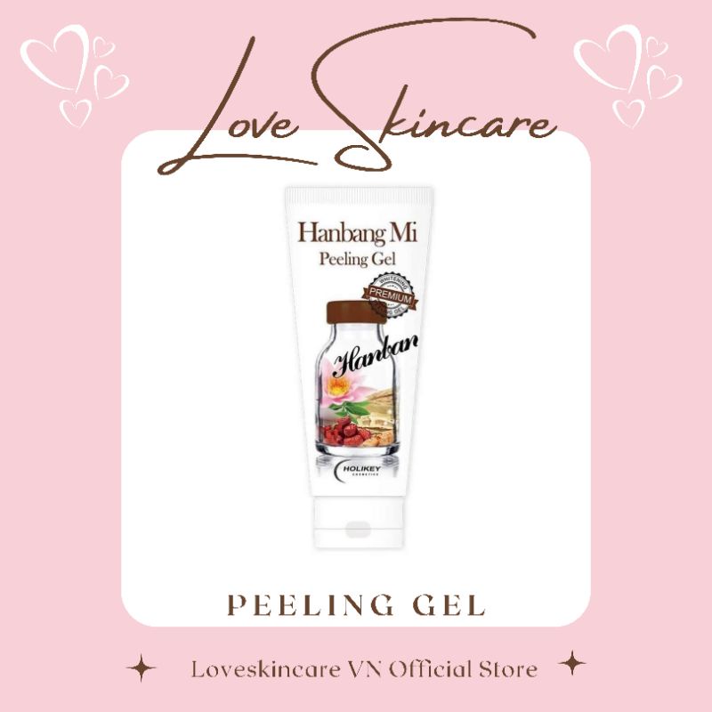 (GRAB / NOWSHIP) (DATE 06-07-2023) Tẩy Tế Bào Chết Thu.ốc Bắc Làm Trắng Da. Giảm Nám Holikey Hanbang Mi Peeling Gel