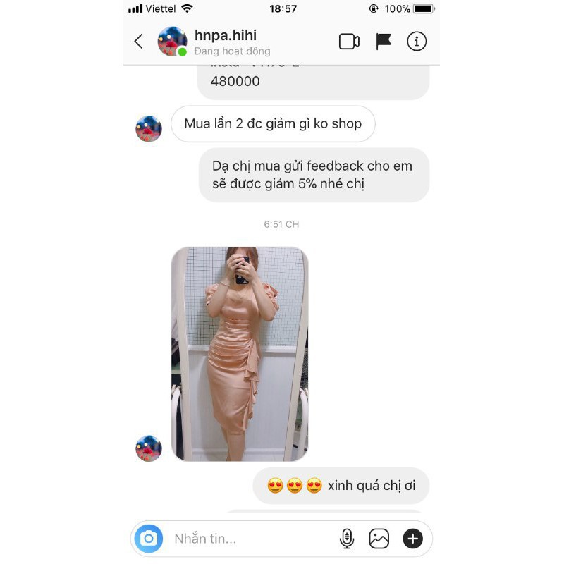 [ xả kho ] MiD Đầm lụa nữ body thiết kế V1211 Mie Design kèm ảnh thật