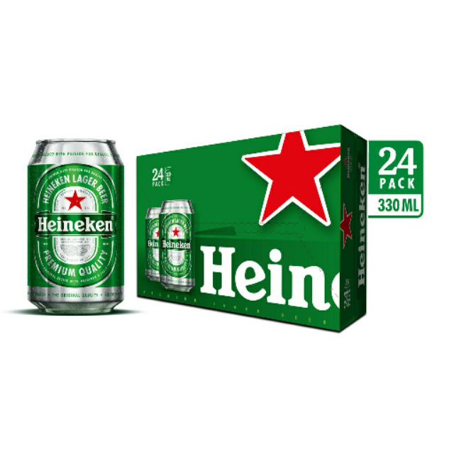 Thùng Heniken lon 330ml x 24