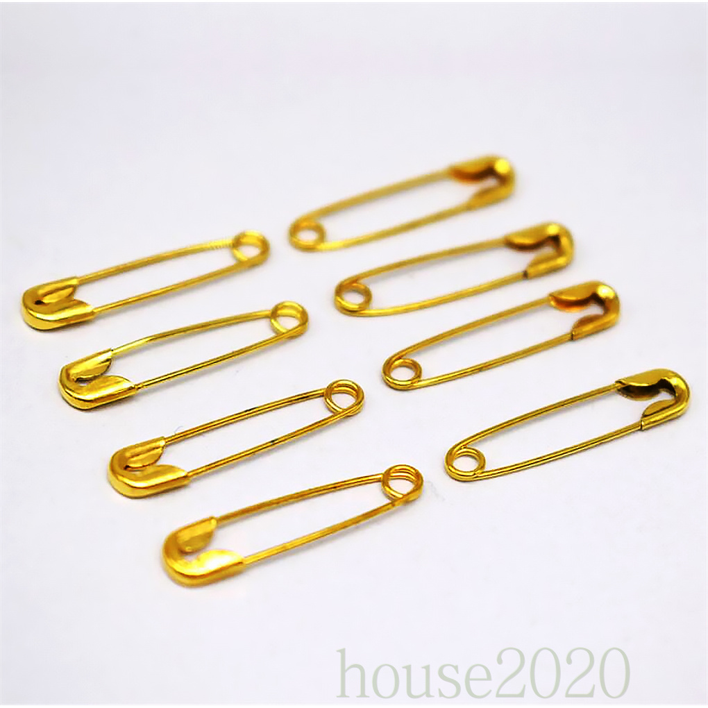 100 Ghim Cài Áo Bằng Kim Loại Mạ Vàng Thời Trang 2020