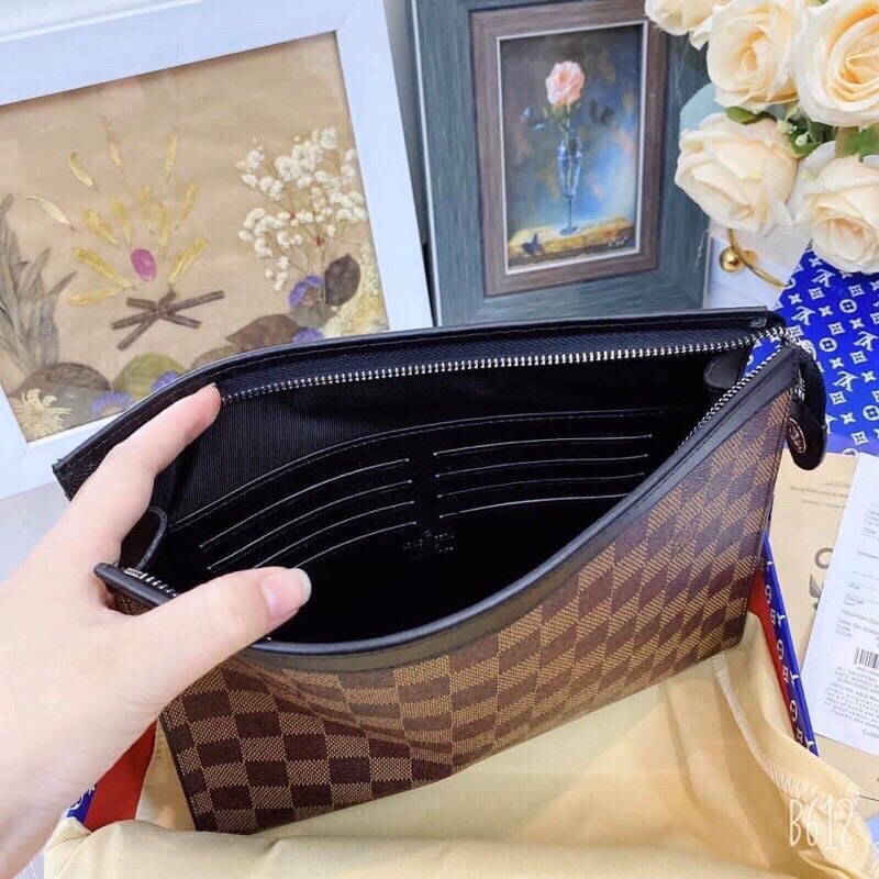 Clutch cầm Tay Ví Kẹp nách cho nam nữ