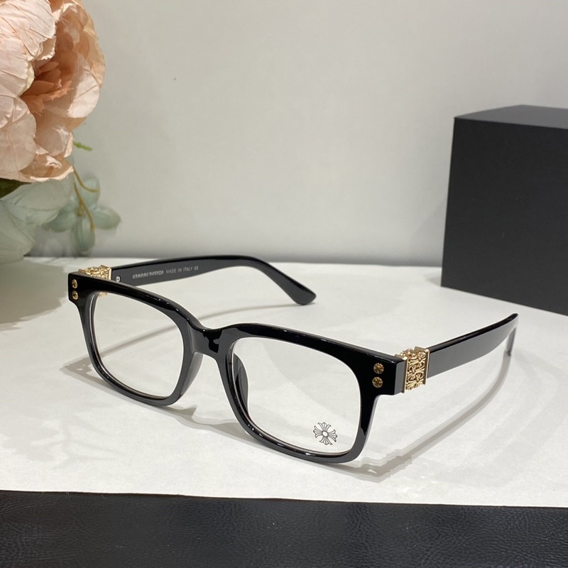 Kính mát CHROME HEART 2 màu vàng bạc phiên bản cao cấp,kiểu dáng unisex.Gọng kính mắt thời trang 2022