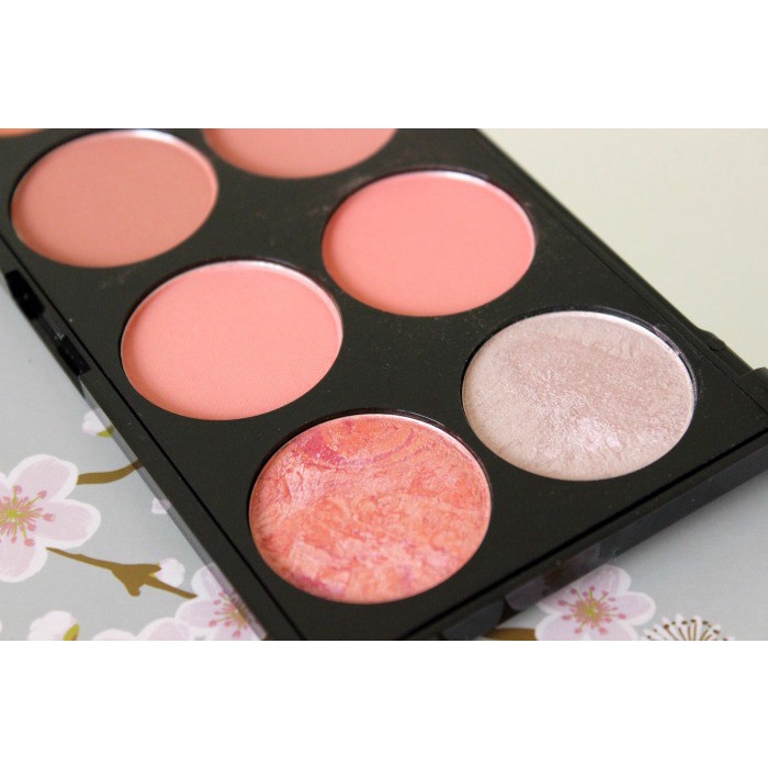 Bảng Phấn Má Makeup REVOLUTION Ultra Blush Palette Hot Spice