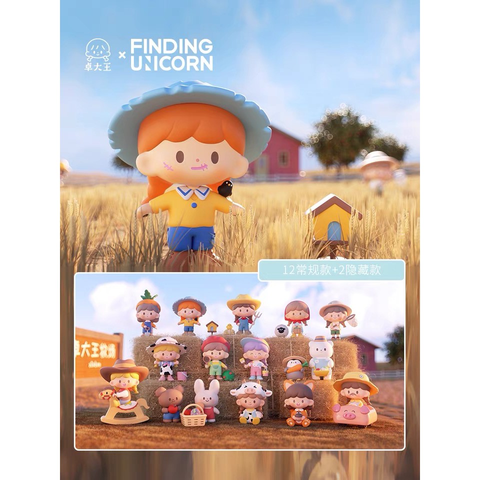 【Genuine】Zoton Ranch Journey Series Hộp Đựng Búp Bê Dễ Thương (Có Thể Tái Sử Dụng)