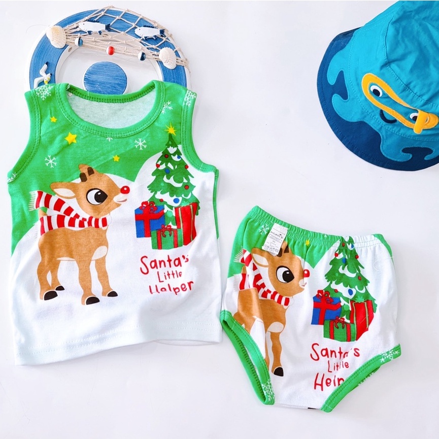 Set Áo Ba Lỗ Disney Kèm Quần Lưng Thun Cho Bé Trai Size 0 - 4 Tuổi MINTSCLOSET Mint's Closet - S1165 - TN3018