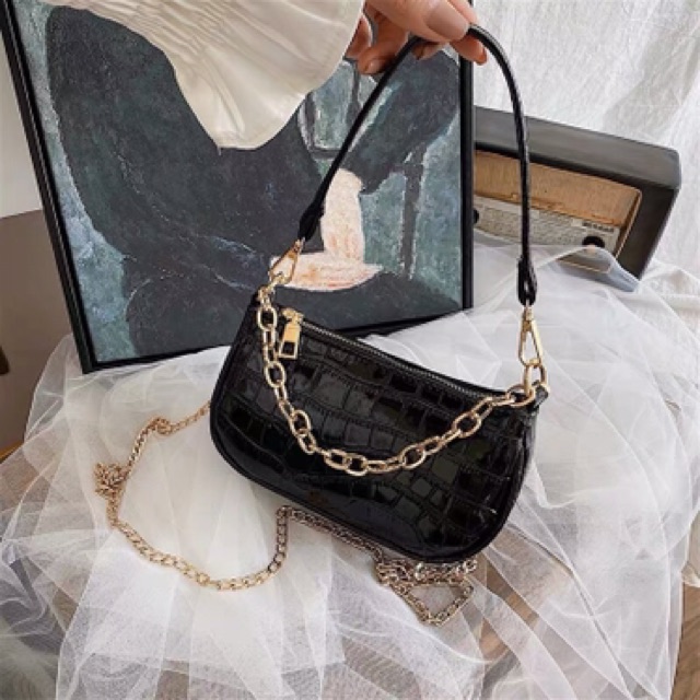 Túi đeo vai vân da | BigBuy360 - bigbuy360.vn