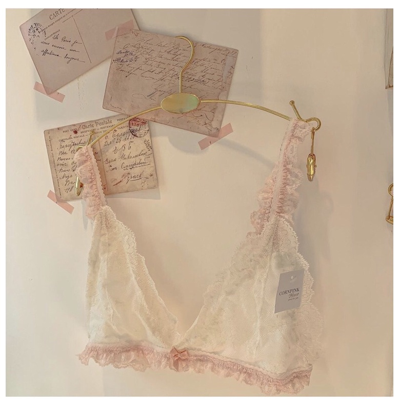 Cornpink House [BEST SELLER] Merman | Đồ lót nữ ren sexy | Màu trắng hồng nhẹ nhàng dễ thương | BigBuy360 - bigbuy360.vn