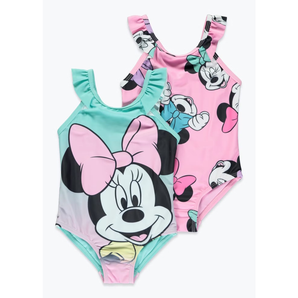 Tách set bikini bé gái, in hình Minnie, hàng Mata.lan UK săn SALE