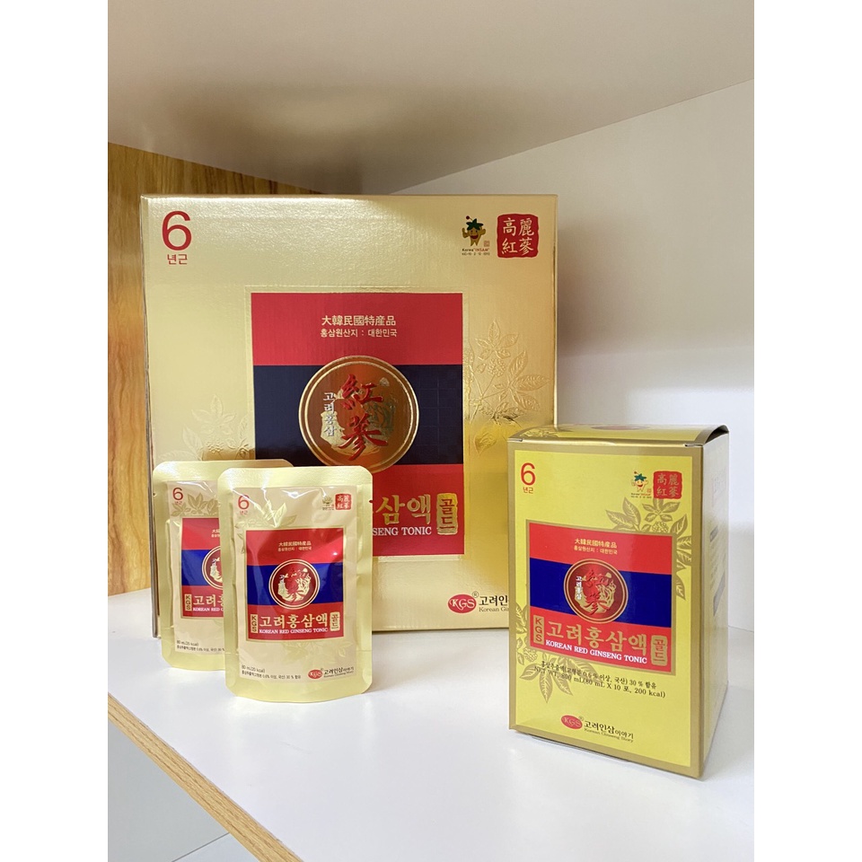 Nước Hồng Sâm 6 năm tuổi Hàn Quốc 4800ml