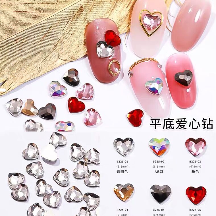 Bánh xe phụ kiện trang trí móng nghệ thuật 3d nhiều màu tùy chọn