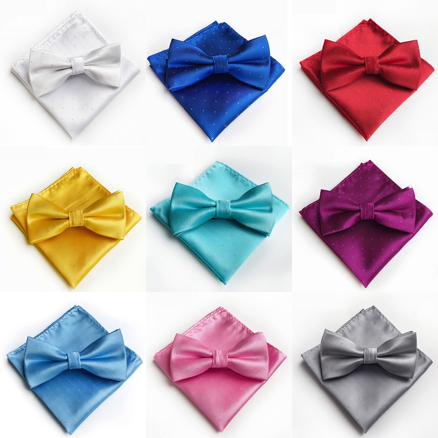 Bộ Cà Vạt Nơ Thời Trang Cho Nam