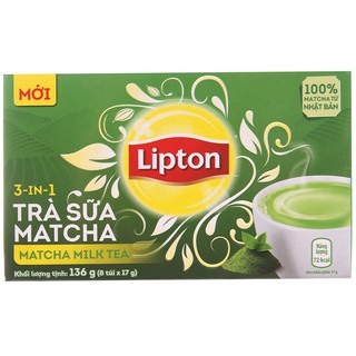 Trà Sữa Lipton Matcha