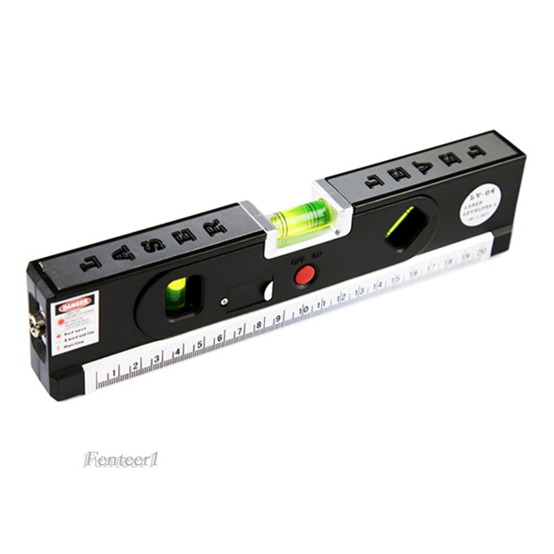 Laser Level Aligner Vertical Horizontal with Locking Measure Tape Ruler