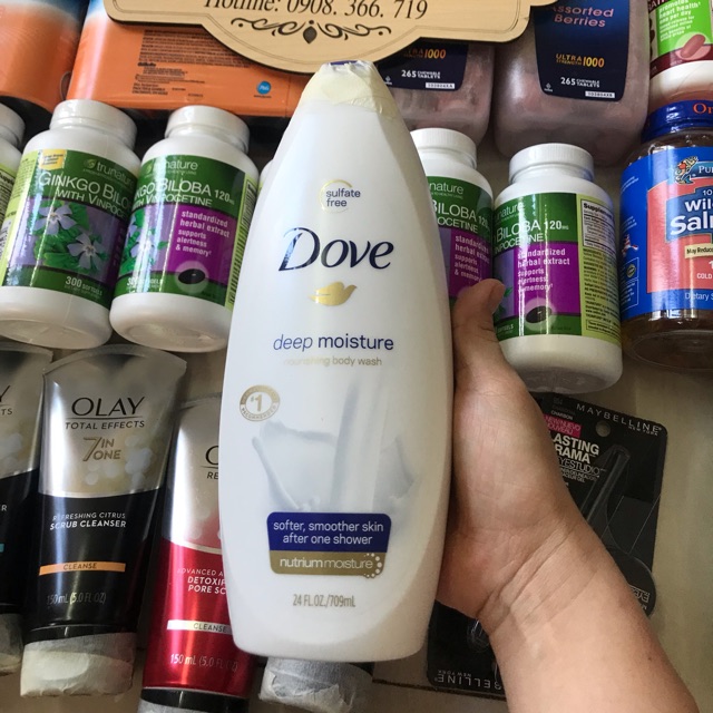 Sữa tắm dove 709ml của Mỹ