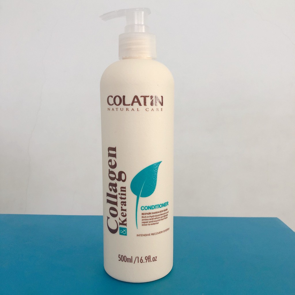 DẦU XẢ COLATIN COLLAGEN KERATIN PHỤC HỒI SIÊU MƯỢT TÓC 500ML