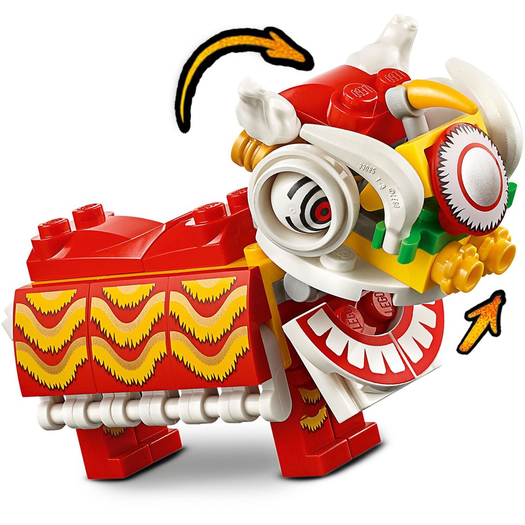 80104 LEGO Chinese Lion Dance - Múa Lân