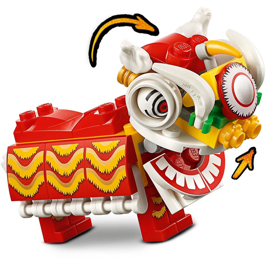 Đồ Chơi Lắp Ráp LEGO 80104 Múa Sư Tử - Lion Dance