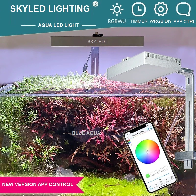 Đèn Led Thủy Sinh WRGBU SkyLed tank