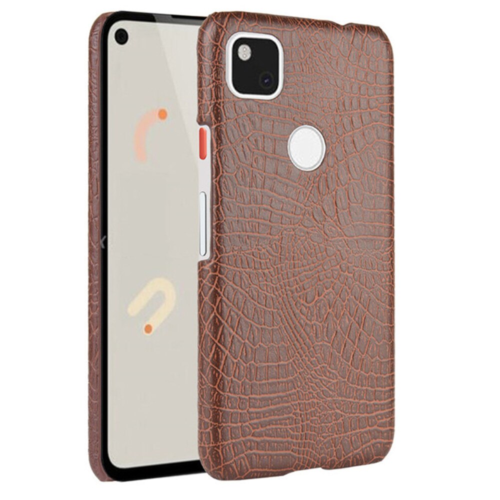 Google Pixel 4a Case Luxury Crocodile Skin PU Leather Hard Cover Case For Google Pixel 4a 4 a Pixel4a Phone Cases